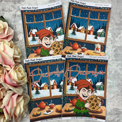 Large Cover Page ' December 2.0' Christmas Sticker (DPD3462)