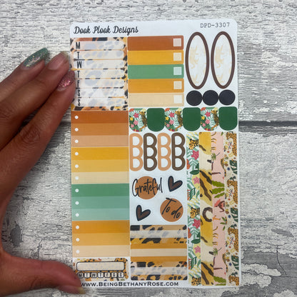 Anya Leopard Gonk functional planner stickers (DPD3307)