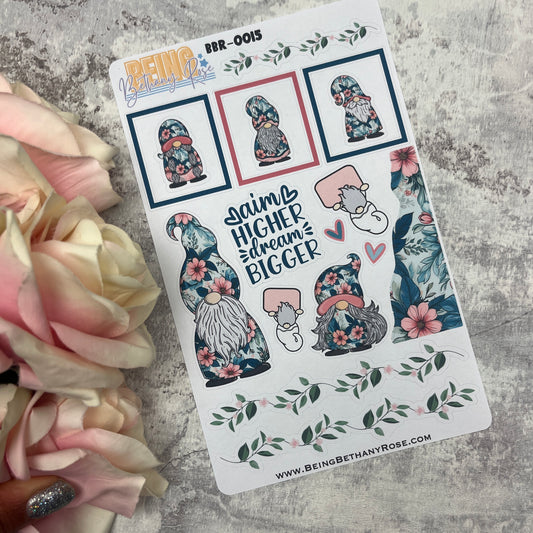 Jasmine Gonk journalling planner stickers (BBR-0015)