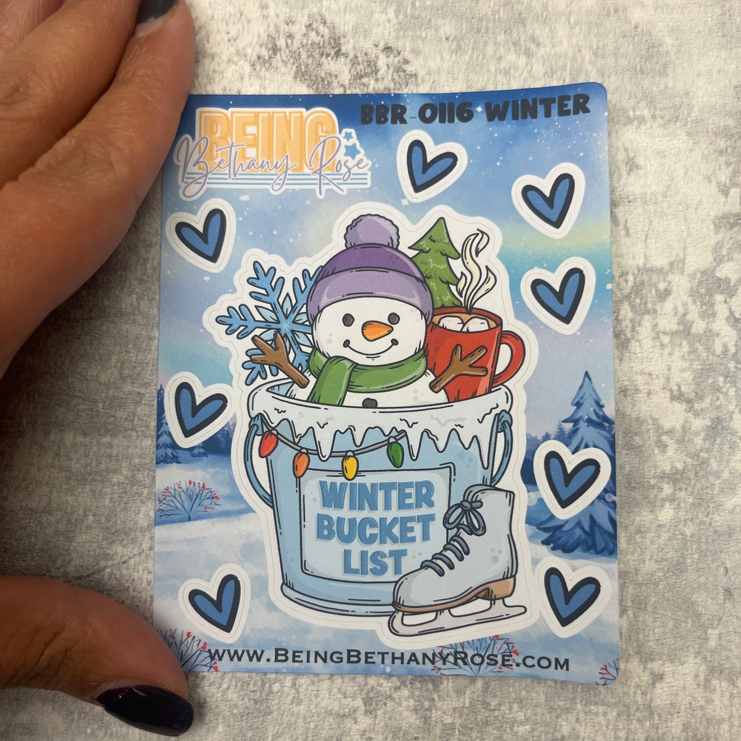 Seasons Bucket List Stickers (BBR0113)