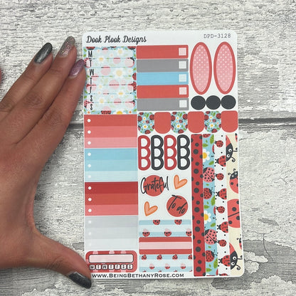 Ruby Ladybird functional planner stickers (DPD3128)