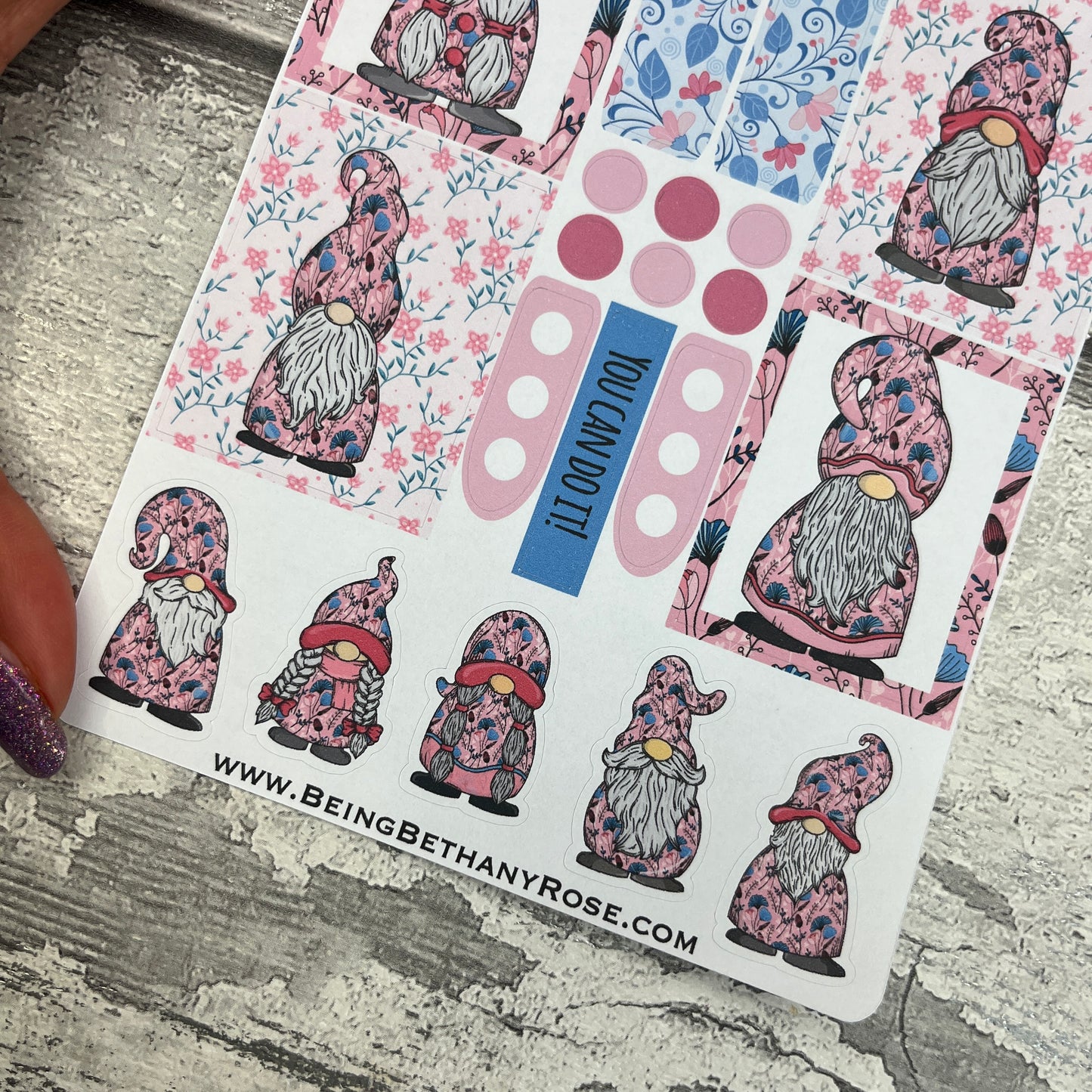 Kirsten Gonk functional stickers  (DPD3376)