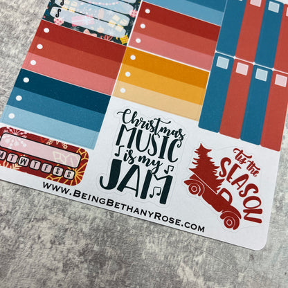 Christmas functional planner stickers (BBR-00128)