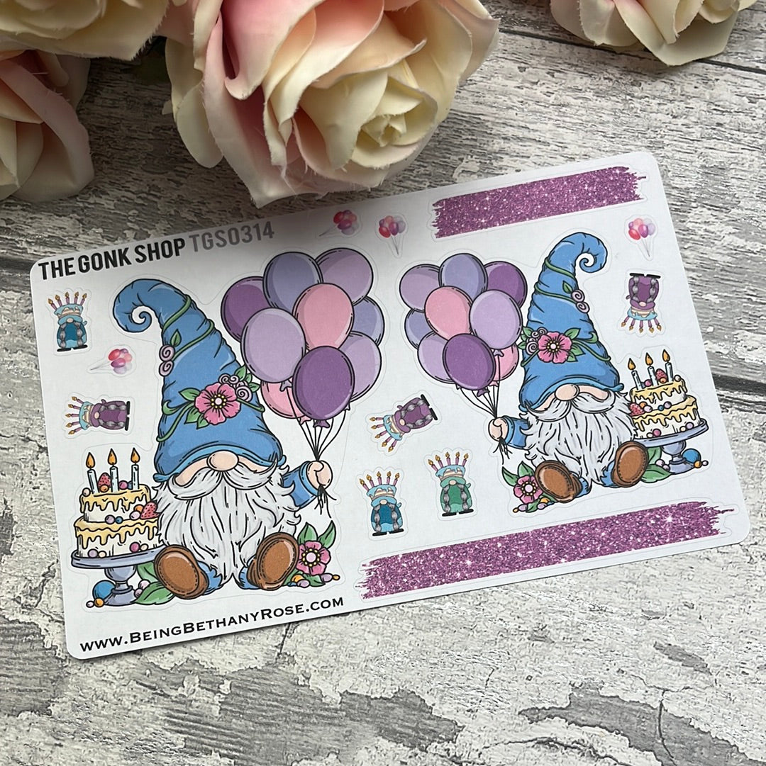 Birthday Celebration Gonk Stickers (TGS0314)