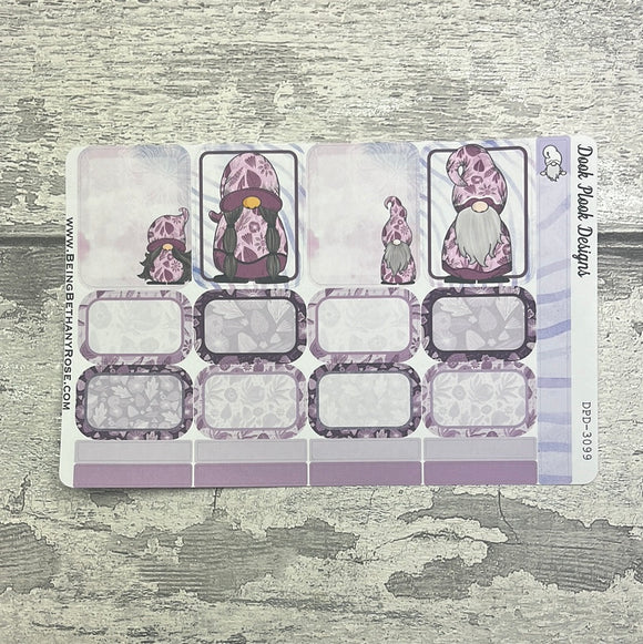 Ava Purple - Box planner stickers (DPD3099)