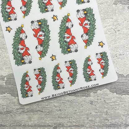 Oh Christmas Tree Gonk Character Stickers (DPD-3047)