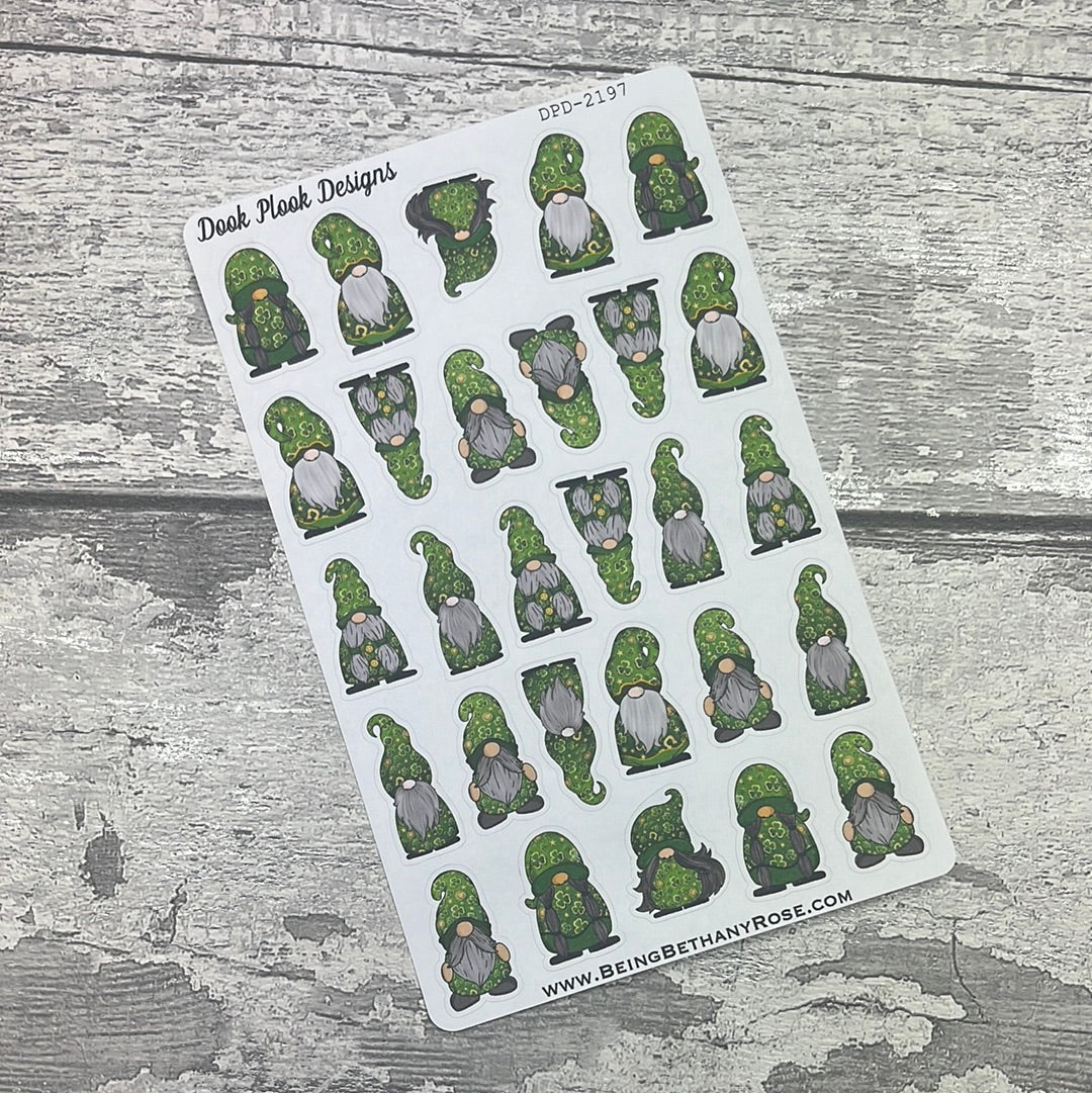 Cara Gonk Character Stickers Mixed - St Patricks Day (DPD-3110)