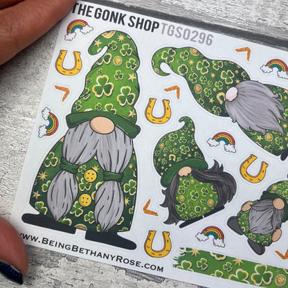 Cara-  St Patricks Day Gonk Stickers (TGS0296)