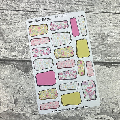 Cheryl  Hand drawn box stickers (DPD3228)