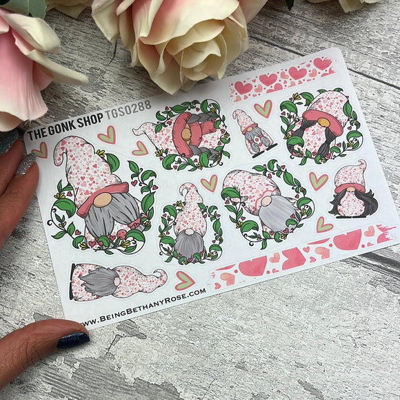 Juliet Valentines Lonk Gonk Wreath Stickers (TGS0288)