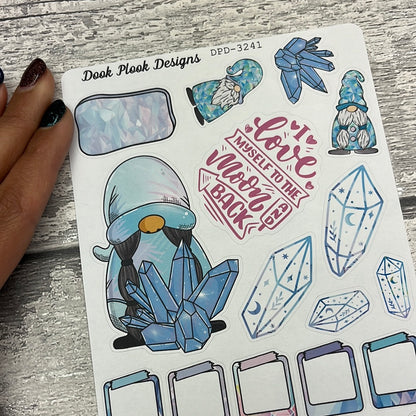 Crystal Gonk journalling planner stickers (DPD3241)