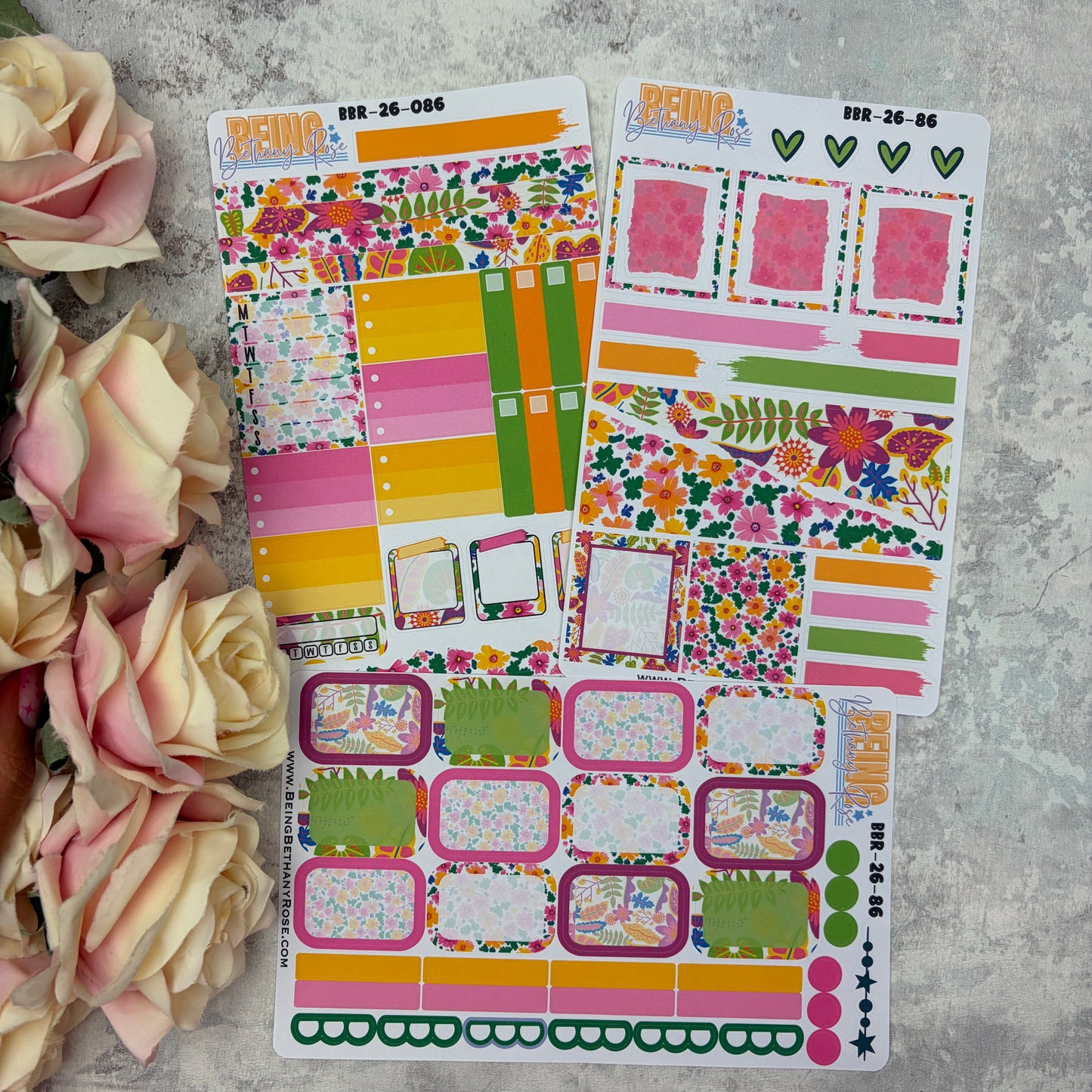 Happiness Ahead sticker kit (KIT2686)
