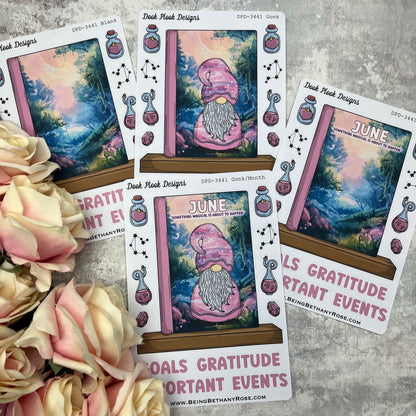 Large Bookshelf - June Cover page ' Shay Fairy Magic' Sticker (DPD3441)