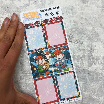 Christmas box stickers - add ons  (BBRBOXES-0029)