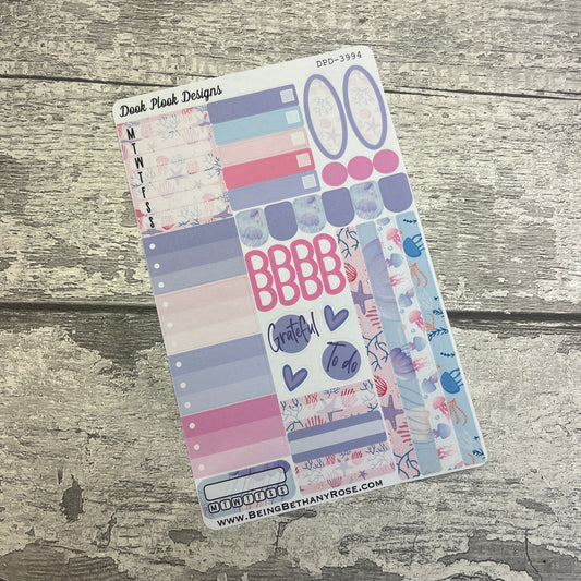 Kelly Jellyfish Gonk functional planner stickers (DPD3294)