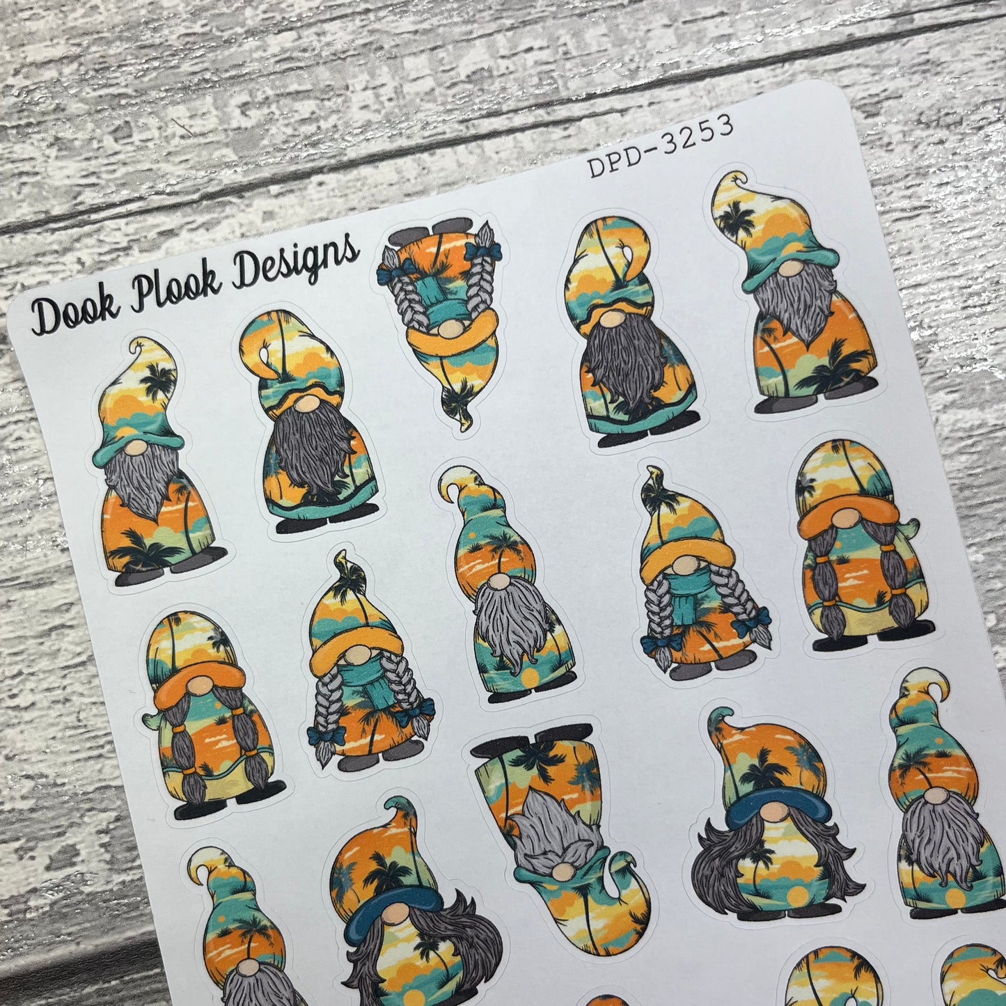 Lana Gonk Character Stickers Mixed (DPD-3253)