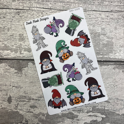 Annabelle Halloween Gonk Character Stickers Mixed (DPD-3328)