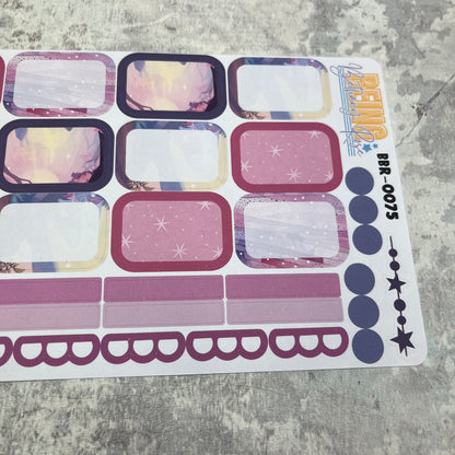 Shay Fairy Magic boxes planner stickers (BBR-0075)