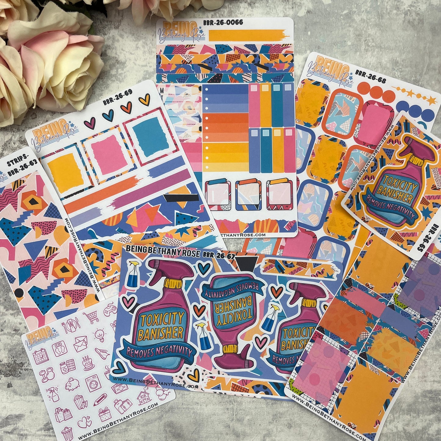 Toxicity Banisher sticker kit (KIT26067)