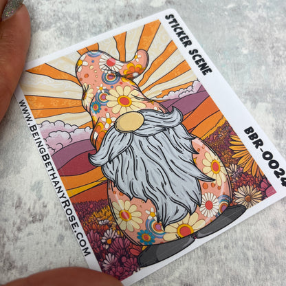 Bodhi Flower Power scene sticker (BBRSCENE-0024)