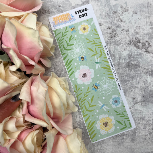 Vienna - thin washi style strip stickers (BBRSTRIPS-0013)