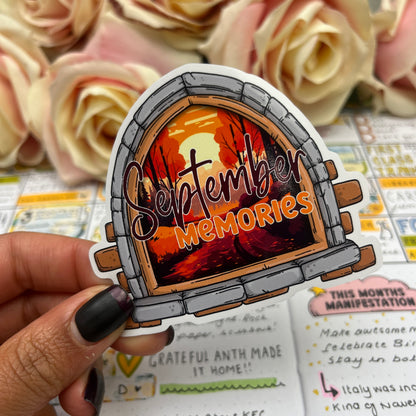 (0148) Monthly Memories - Vinyl Stickers