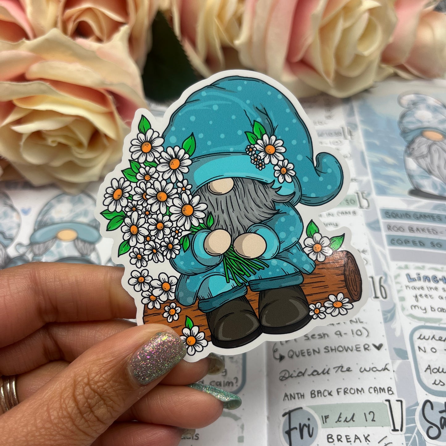 (003) Daisy Gonk - vinyl sticker