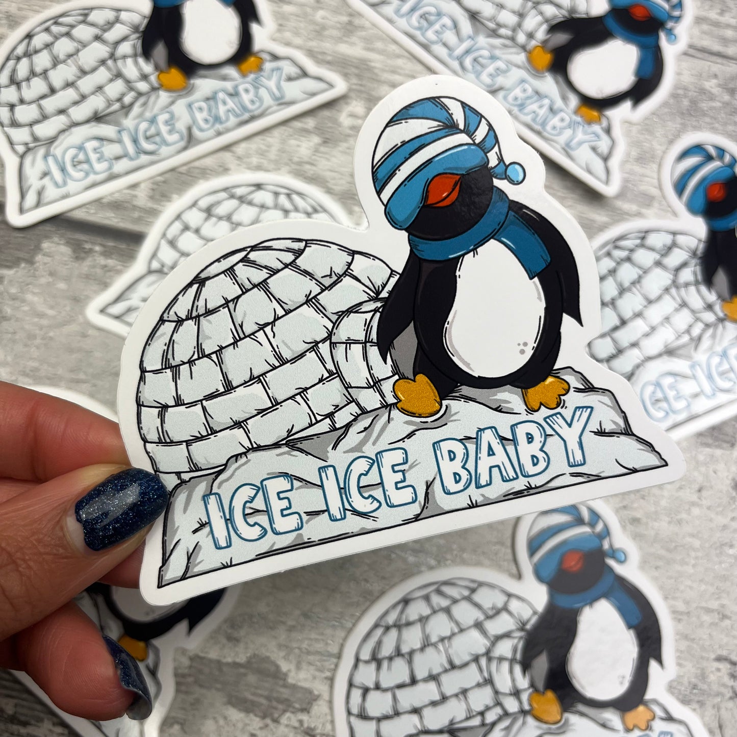 Ice Ice Baby - Vinyl sticker (031)