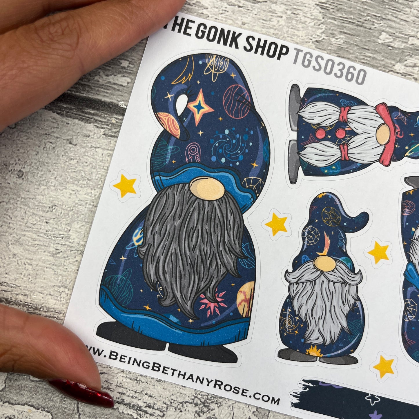 Out of this world - Kallie Gonk Stickers (TGS0360)