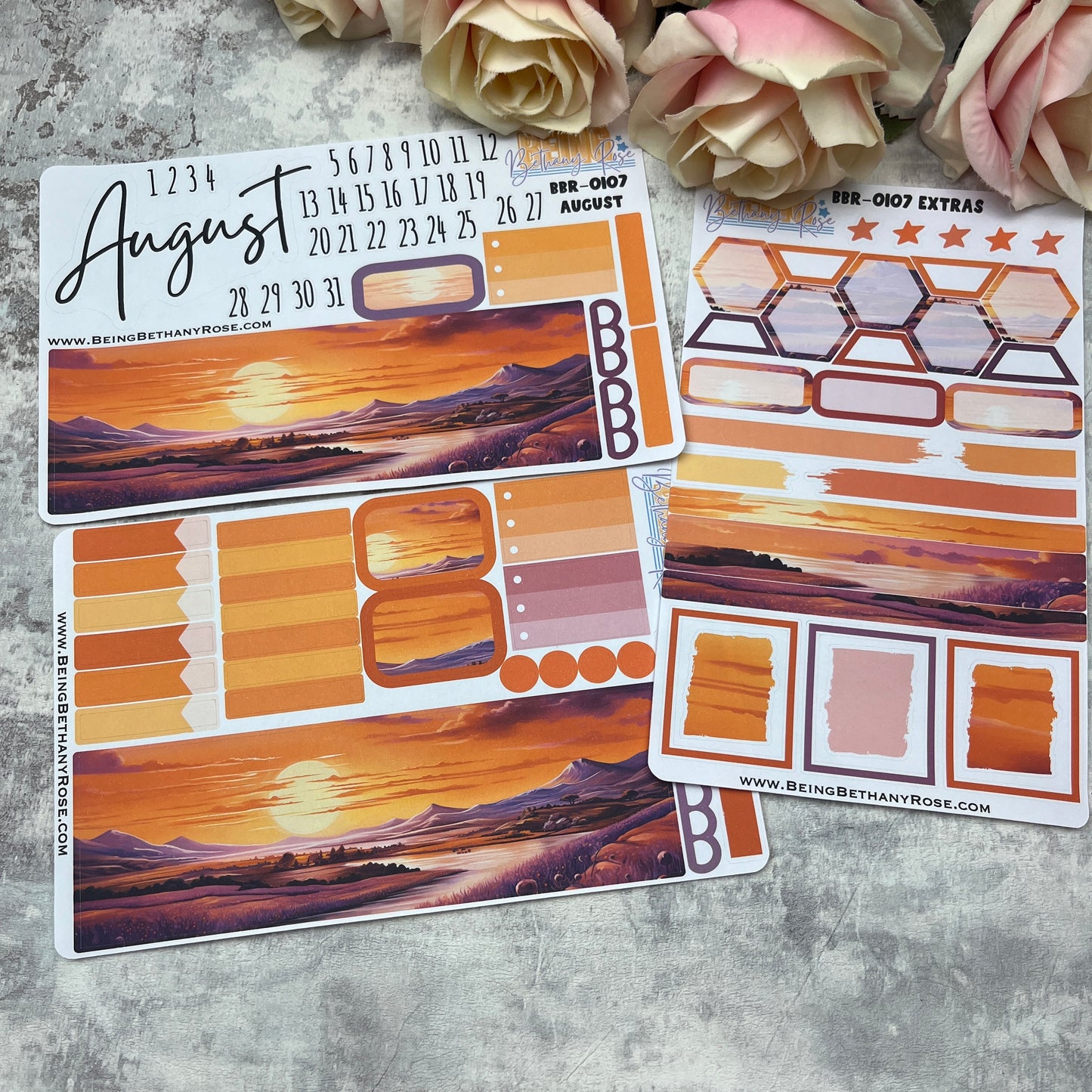 August Month Deco Kit (BBR-107)