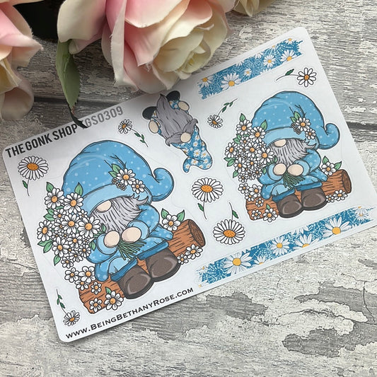 Daisy Gonk sitting on log Stickers (TGS0309)