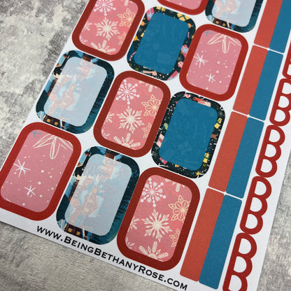 Christmas boxes planner stickers (BBR-0129)