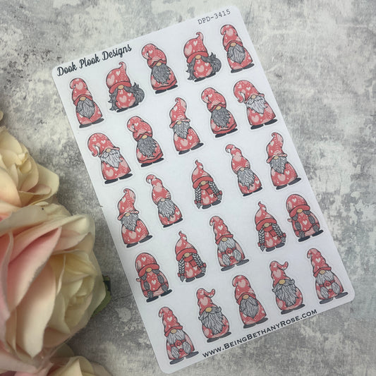 Joy Valentines Gonk Character Stickers Mixed (DPD-3415