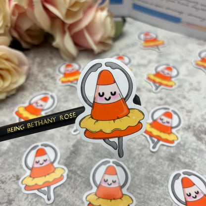 Dancing Cone - vinyl sticker (LLU012)