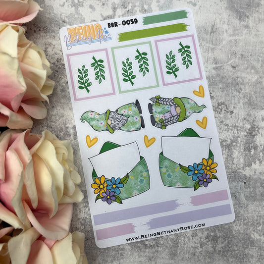 Vienna Gonk journalling planner stickers (BBR-0059)