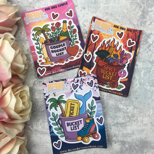 Couple spicy List Stickers (BBR0112)