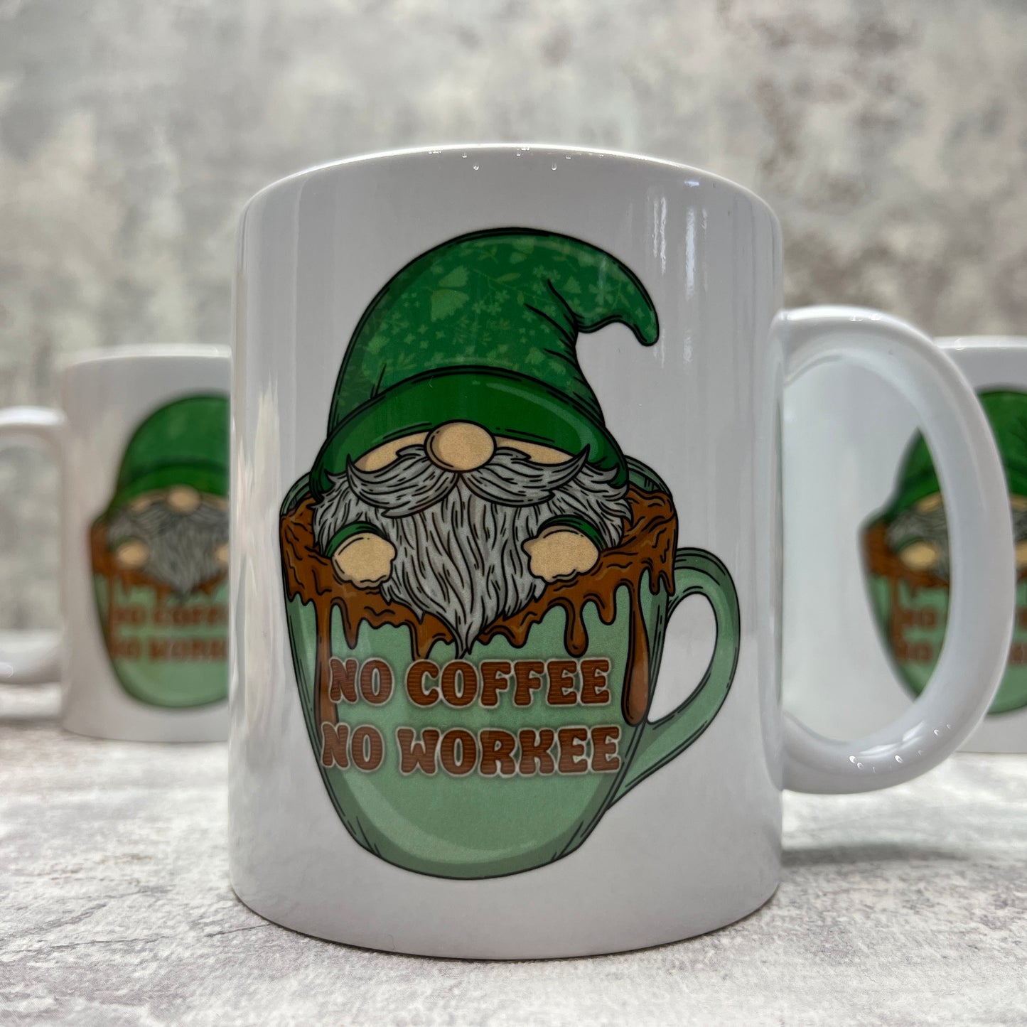 No coffee no workee mug