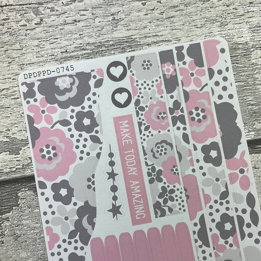 (0745) Passion Planner Daily Wave stickers - Kendra