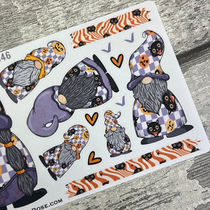 Morgana Groovy Halloween Gretel Gonk Stickers (TGS0346)