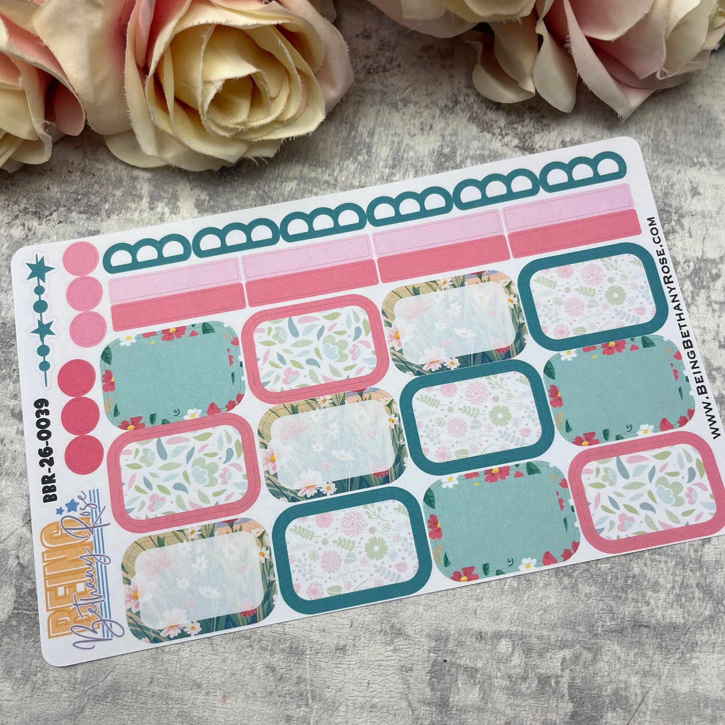 Follow your plan not your mood sticker kit (KIT26035)