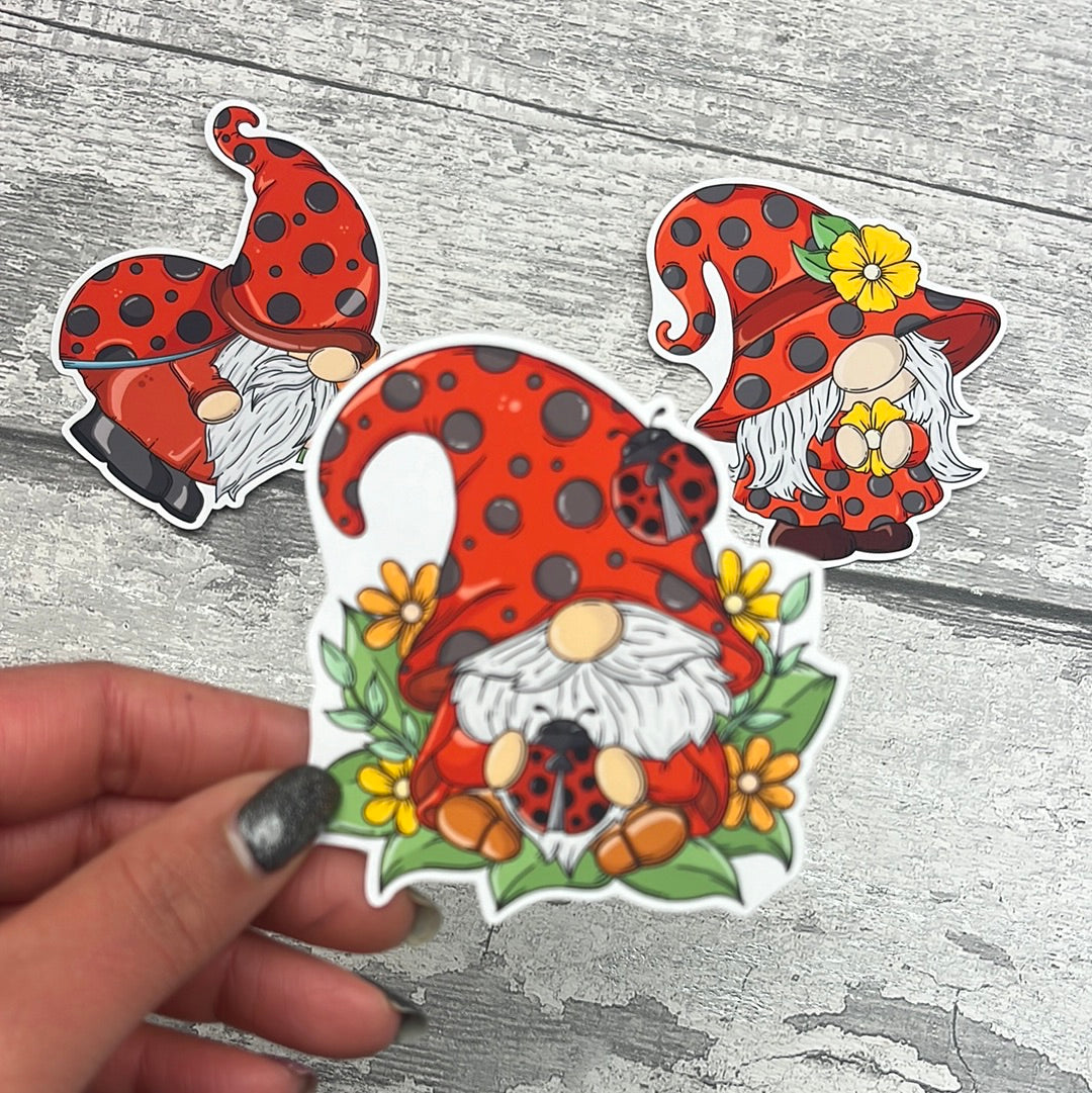 Ruby Ladybird Gonk Diecut (Ladybird)