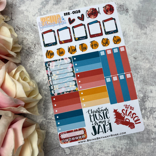 Christmas functional planner stickers (BBR-00128)