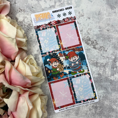 Christmas box stickers - add ons  (BBRBOXES-0029)