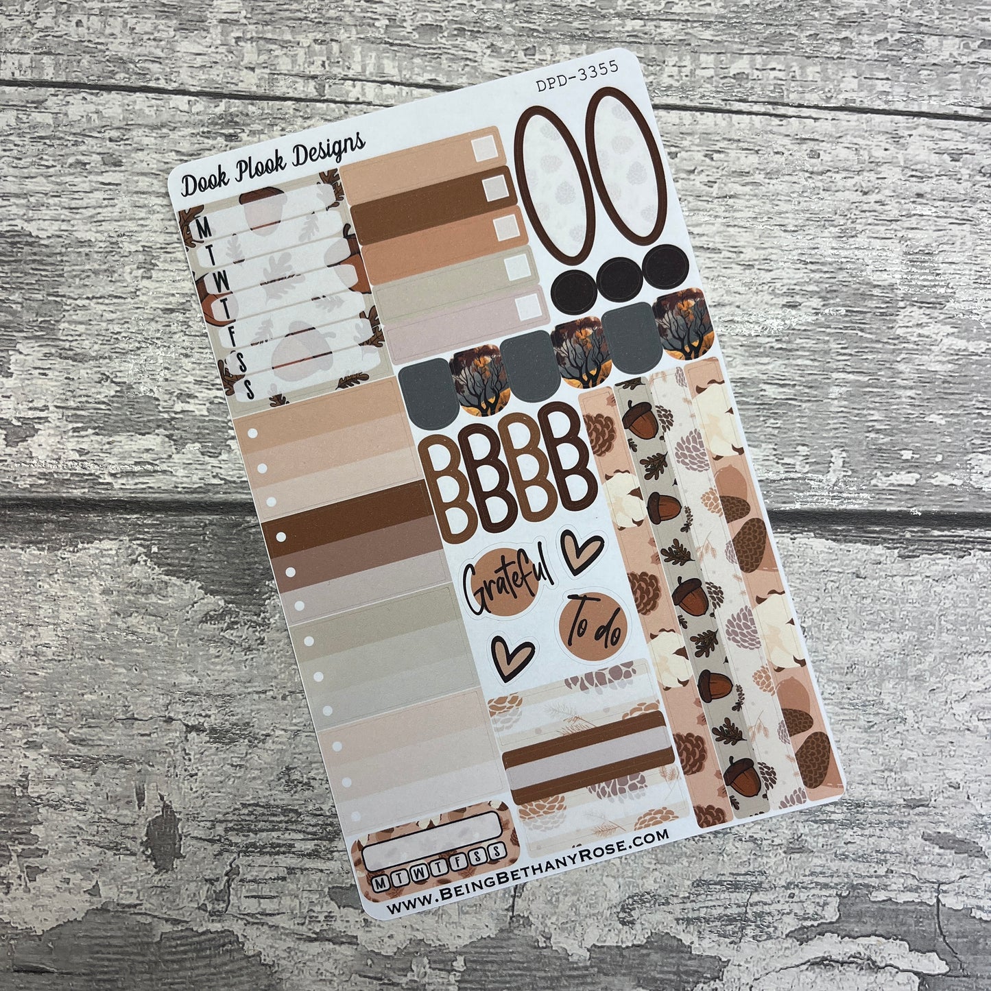 Alicia Acorn Gonk functional planner stickers (DPD3355)