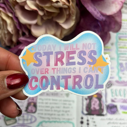 Not Stress - vinyl sticker