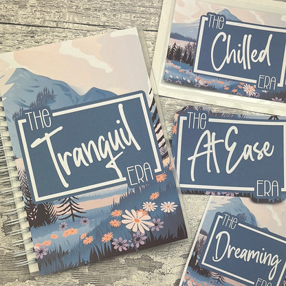 THE..... ERA.... Personalised Reusable Sticker Album, Pocket or Stickers (3.Tranquil)