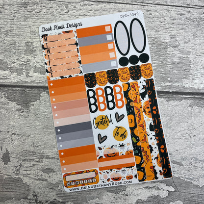 Annabelle Halloween Gonk functional planner stickers (DPD3349)