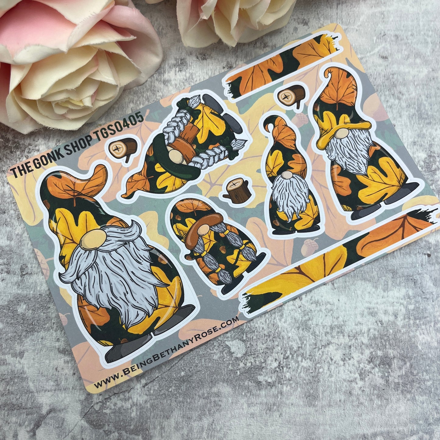 Stevie Autumn Gonk Stickers (TGS0405)
