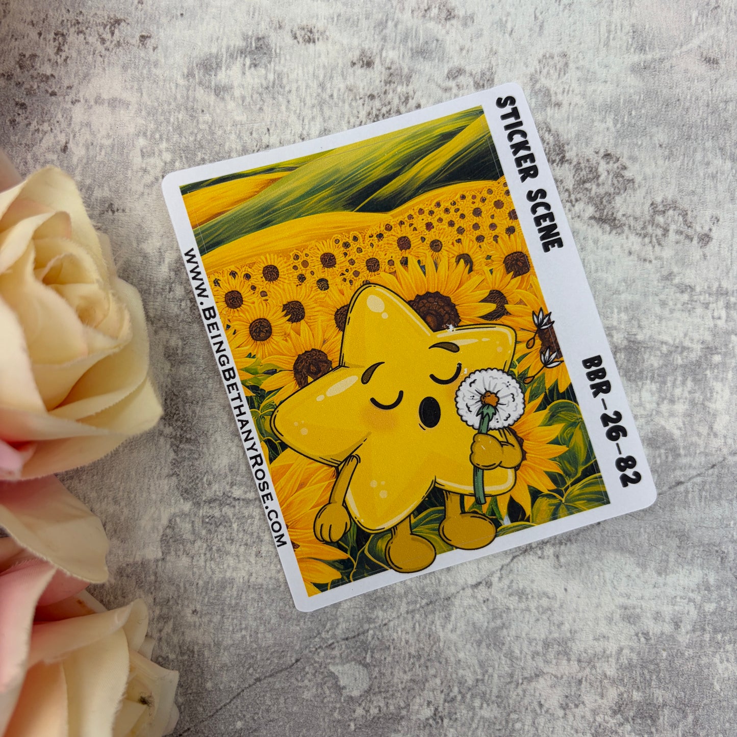 Look for the lovely sunflower sticker kit (KIT2682)