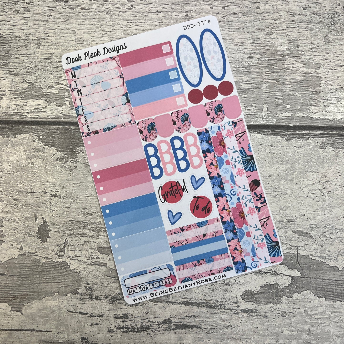 Kirsten functional planner stickers (DPD3374)